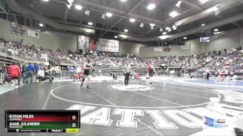 1A 215 lbs Quarterfinal - Gage Julander, Panguitch vs Kyson Miles, Altamont