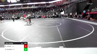 119.4-125.1 lbs Semifinal - Natalee Joiner, Lebanon, MO vs Olivia Cordero, Trailblazer Wrestling Club