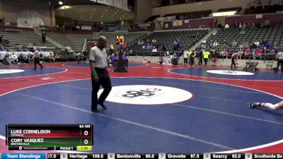 6A 165 lbs Cons. Semi - Cory Vasquez, Bentonville vs Luke Cornelison, Catholic