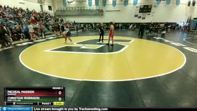 193-196 lbs Round 3 - Micheal Madden, Rawlins vs Christian Robinson, Fort Collins