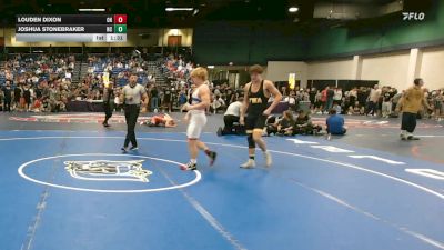 157 lbs Consi Of 64 #1 - Louden Dixon, OH vs Joshua Stonebraker, NC