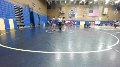 135lbs Cons. Round 2 - Liliana Frank, Edmonds-Woodway (Girls) vs Alicia Luviano, Eisenhower (Girls)