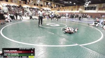 59 lbs 3rd Place Match - Tyson Joaquin, NexGen Regional Training Cente vs Matteo Manibog, Total Kaos Wrestling Club