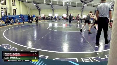 125 lbs Cons. Round 2 - Waylon Rogers, Virginia Military Institute vs Cody Tanner, Virginia Military Institute