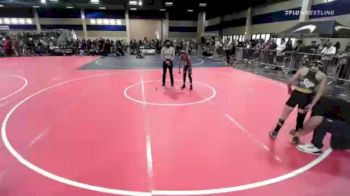 80 lbs Quarterfinal - Arcelia Hernandez, Topanga/BTSLA vs Hailey Delgado, NXT Level Wr Ac