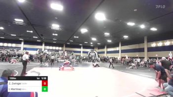 138 lbs Round Of 32 - Zachariah Zwinger, Durham Elite vs Isaac Martinez, Bullard HS
