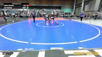 130 lbs Quarterfinal - Kiera DeLeon, Nyssa vs Lily Munoz, Swamp Monsters
