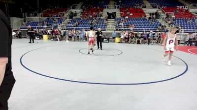 100 lbs Rnd Of 64 - Carter Booze, NE vs Justin Farnsworth, PA