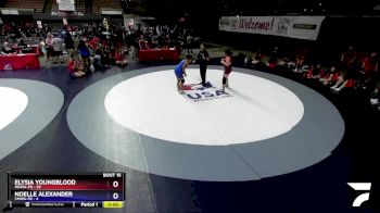 145 lbs Round 2 (16 Team) - Elysia Youngblood, MDWA-FR vs Noelle Alexander, CMWA-FR