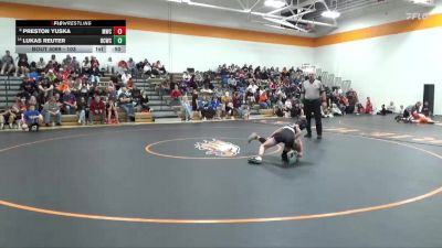 103 lbs Cons. Round 3 - Lukas Reuter, Benton Community Wrestling Clu vs Preston Yuska, Mustang Wrestling Club