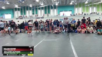 80 lbs Cons. Semi - Killian Moore, Team Barracuda vs Benjamin Leuthner, Charlotte Wrestling