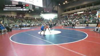 5A 113 lbs Quarterfinal - Alex Gallardo, Batesville vs Tristan Kattavilavong, Sheridan
