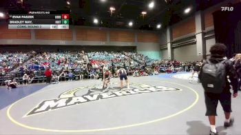 157 lbs Cons. Round 2 - Bradley May,, Foothill vs Evan Paszek, Coronado