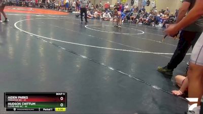 108 lbs Champ Round 1 (16 Team) - Hudson Chittum, Cleveland WC vs Aiden Parks, Predator WC