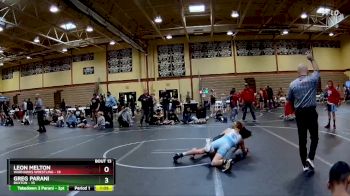 105 lbs Round 3 (10 Team) - Leon Melton, Warhawks Wrestling vs Greg Parani, Buxton