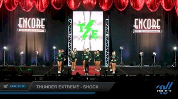 Thunder Extreme - SHOCK [2019 Senior Coed - D2 - Small 4 Day 1] 2019 Encore Championships Houston D1 D2