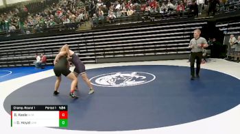 215 lbs Champ. Round 1 - Daniel Hoyal, Lehi vs Braden Keele, Alta