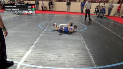 70_G lbs Semifinal - Ruby Garis, State College vs Kasey Church, Fort Lebeouf