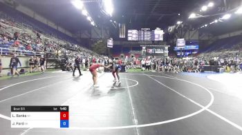 132 lbs Rnd Of 32 - Lilliana Banks, Wisconsin vs Jayla Ford, Oklahoma