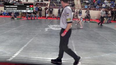 75_B lbs Round Of 16 - Nico Shrader, Bentworth vs Lincoln Rose, Emmaus