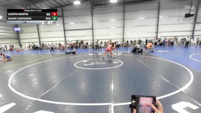 130 lbs Round 1 (9am Saturday) - Elijah Castanon, Mat Assassins vs Austin Martin, Nebraska Elite