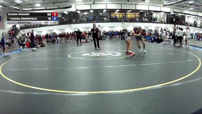 110 B Semifinal - Eliana Paramo, North Central University vs Liliana Greenfield, Indiana Tech University