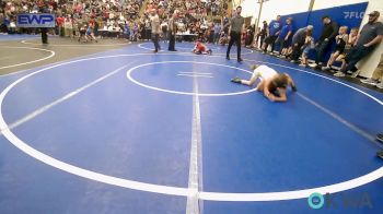 58 lbs Semifinal - Ryker Cox, Miami vs Stryker Hawk, Salina Wrestling Club