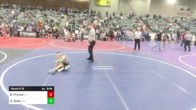 65 lbs Round Of 16 - Bryson Fryman, All-Phase WC vs Dayson Duke, Internal Quest