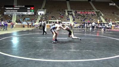 1A-4A 150 Champ. Round 2 - Michael Ashley, Orange Beach High School vs Luke Rybacki, Beulah