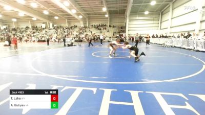 120 lbs Consi Of 64 #2 - Tayce Lake, WY vs Akram Guliyev, VA