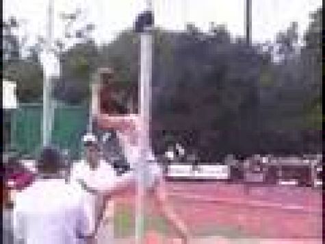 Toby Stevenson Clears 5.85m Pole Vault Video.