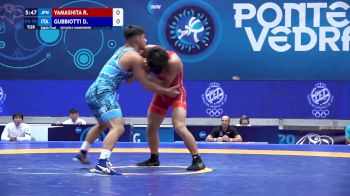 70 kg 1/8 Final - Ryoya Yamashita, Japan vs Daniele Gubbiotti, Italy