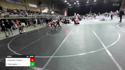 122 lbs Consolation - Jacob Sanchez Vasquez, Steel City Reloaded WC vs Foster Schroeder, Steel City Reloaded WC