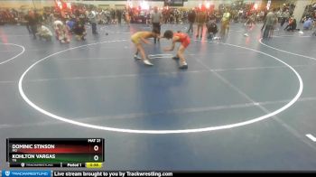 130 lbs Champ. Round 1 - Kohlton Vargas, TN vs Dominic Stinson, MO