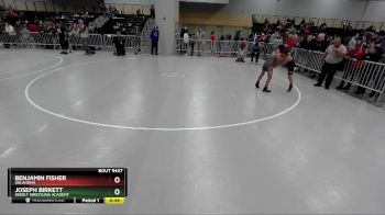 93 lbs 5th Place Match - Benjamin Fisher, Oklahoma vs Joseph Birkett, Sebolt Wrestling Academy