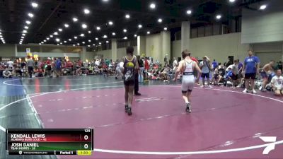 125 lbs Semis & Wb (16 Team) - Kendall Lewis, Alabama Elite Gold vs Josh Daniel, Team Misfits