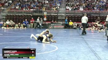 2A-106 lbs Cons. Round 2 - Garrett Kuch, Benton Community vs Quinn Arellano, Van Meter