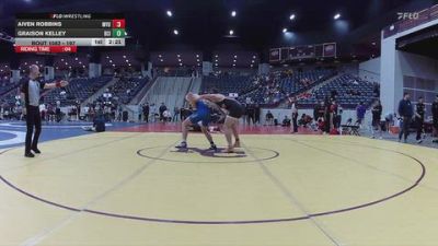 197 lbs Champ. Round 1 - Graison Kelley, Briar Cliff (Iowa) vs Aiven Robbins, Missouri Valley