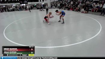 132 lbs Cons. Round 2 - Brian Guzman, JJ Pearce High School Wrestling vs Brody Buhman, Big Game Wrestling Club