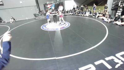 125 lbs Stevie Joyce Martin, MDWA - Mount Diablo Wrestling Association vs Eliana Garcia, LAWA - Los Angles Wrestling Association