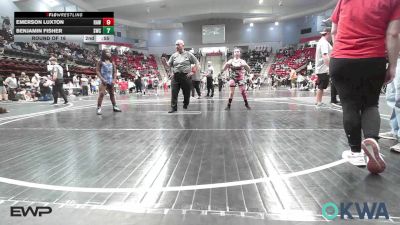 120 lbs Round Of 16 - Joslynn White, Skiatook Youth Wrestling vs Di'Imago Anderson, Team Tulsa Wrestling Club