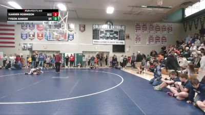 6 lbs Round 1 - Xander Robinson, South Hardin Storm Chasers vs Tyson Junker, Hudson Pirate Elite