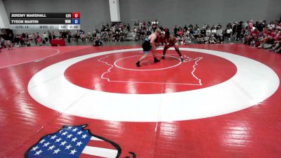 285 lbs Jeremy Marshall, Illinois Freestyle vs Tyson Martin, Wisconsin Red