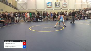 71 kg Consi Of 16 #2 - Dylan Fishback, Arsenal Wrestling vs Niko Katsuyoshi, Wyoming Seminary