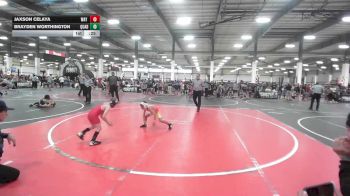 52 lbs Consi Of 8 #2 - Jaxson Celaya, Way Out West vs Brayden Worthington, Quad City Warriors