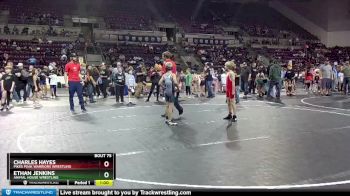 73-74 lbs Round 1 - Charles Hayes, Pikes Peak Warriors Wrestling vs Ethan Jenkins, Animal House Wrestling