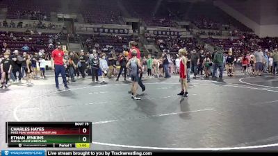 73-74 lbs Round 1 - Charles Hayes, Pikes Peak Warriors Wrestling vs Ethan Jenkins, Animal House Wrestling