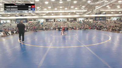 165 lbs Quarters - Cash Mcfate, Gold Rush Wrestling vs Jack Burdick, Champions Wrestling Club