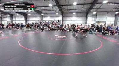 138 lbs Cons. Round 2 - Brayden Dobbertin, Highlands Ranch vs Mason Raben, Windsor