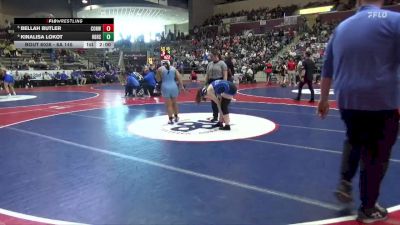 6A 145 lbs Quarterfinal - Bellah Butler, CONWAY HIGH SCHOOL vs Kinalisa Lokot, Har-Ber